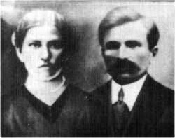 Natalia i Teodor Kaszczukowie. Zastrzeleni podczas obławy 6 X 1951 r. bezbronni gospodarze, u których ukrywał się ppor. Edward Taraszkiewicz „Żelazny” i jego żołnierze.